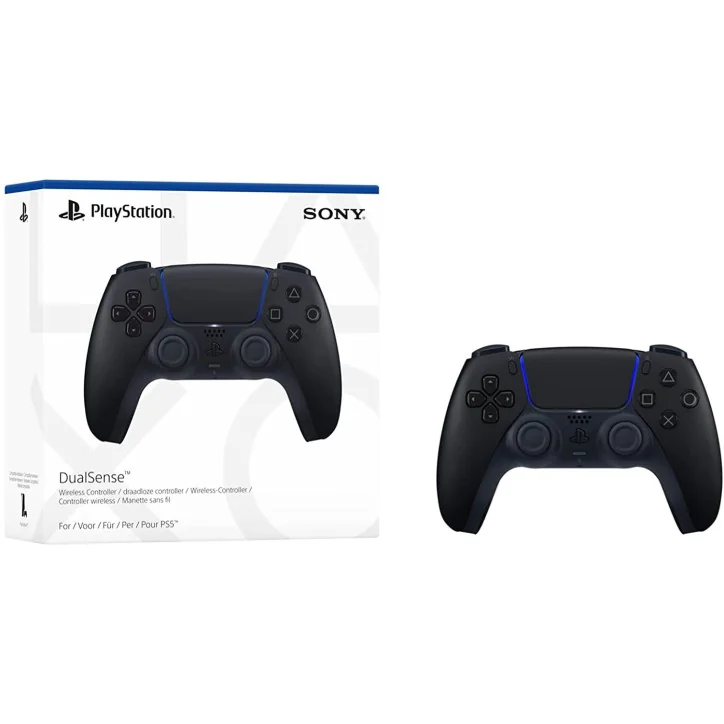 Manette PlayStation 5 officielle DualSense Noir - Midnight Black Manette PlayStation 5 officielle DualSense Noir - Midnight Black - MANETTES - gamezone