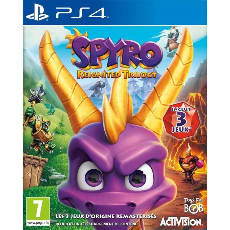 Spyro Reignited Trilogy PS4 en Tunisie