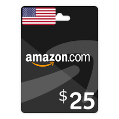 Amazon Gift Card USA USD 25 en Tunisie