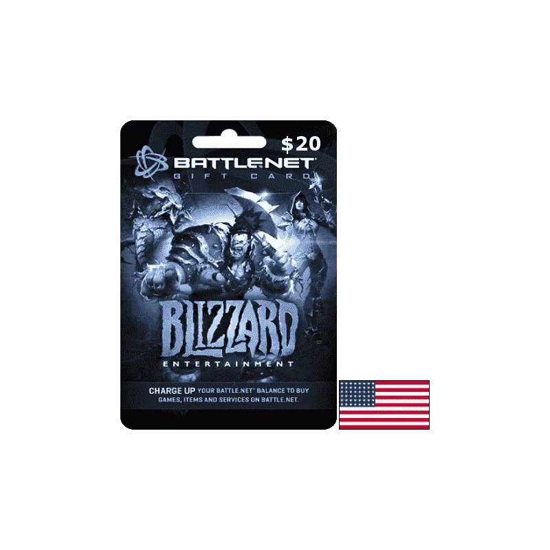 Blizzard Gift Card 20 USD - Battle.net Key - UNITED STATES en Tunisie