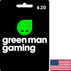 Green Man Gaming USD 20 Gift Card en Tunisie