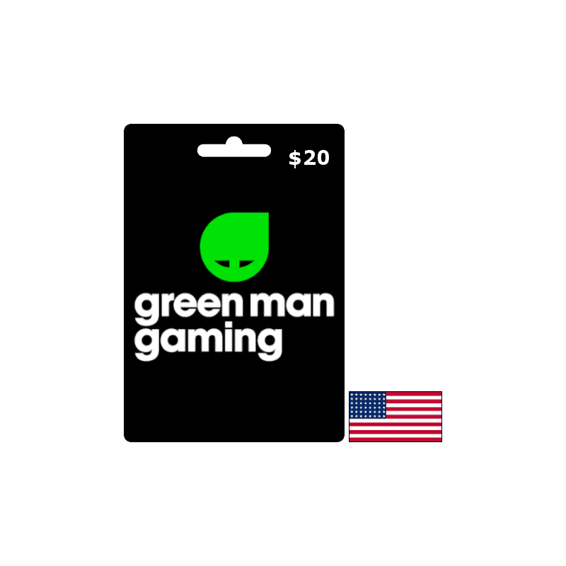 Green Man Gaming USD 20 Gift Card