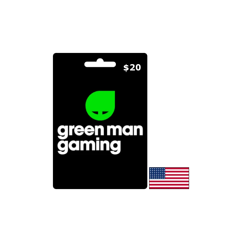 Green Man Gaming USD 20 Gift Card en Tunisie