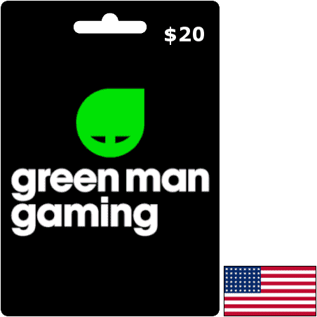 Green Man Gaming USD 20 Gift Card