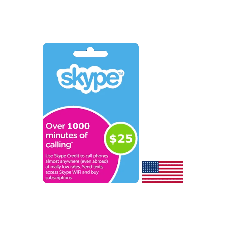 Carte Skype USA USD 25 Carte Skype USA USD 25 - CARTE Skype - gamezone