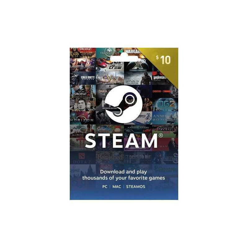 STEAM USA USD 10$ Steam Key - Gift Cards - gamezone