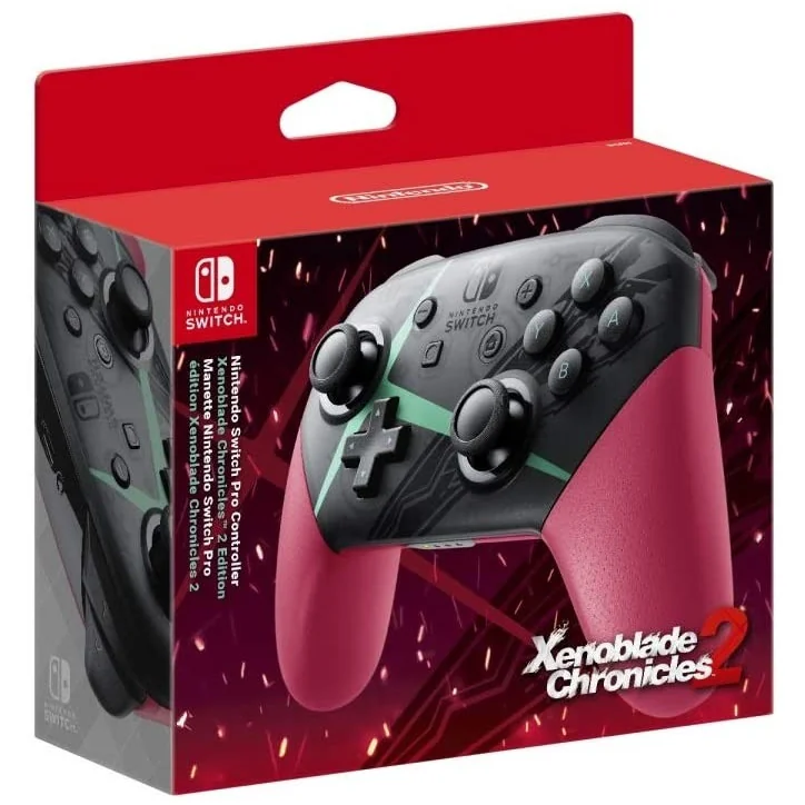 Nintendo Switch Pro Controller - Xenoblade Chronicles 2 Edition - Accessoires - gamezone