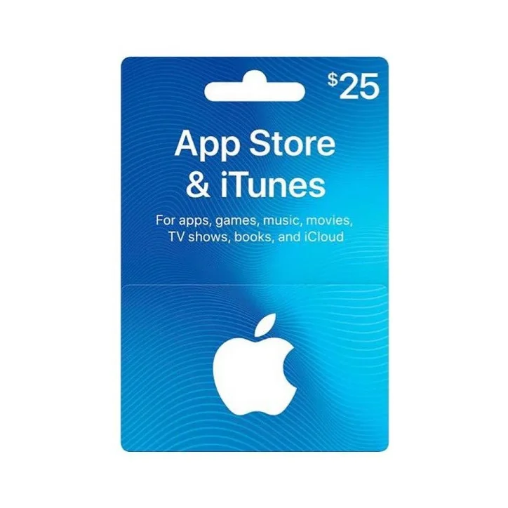 Carte App Store & iTunes Cards US 25$ Carte App Store & iTunes Cards US 25$ - CARTE ITUNES - gamezone