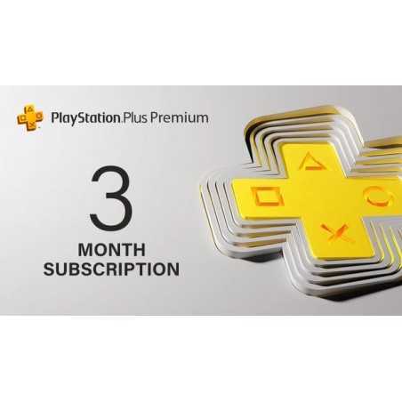 Abonnement PlayStation Plus Premium 3 mois - Europe PSN