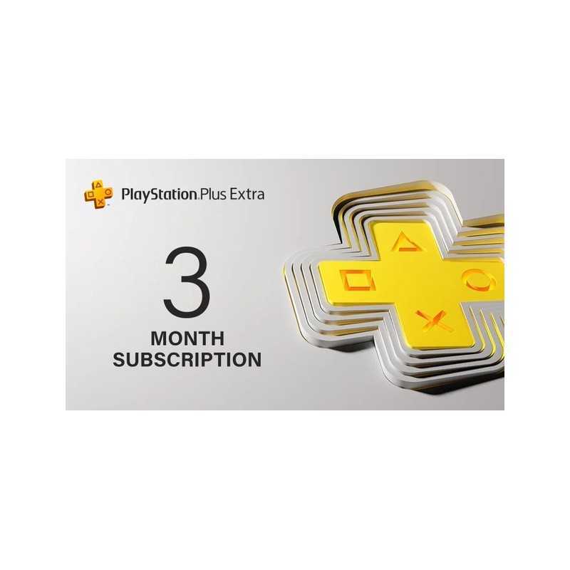 PlayStation Plus Extra 3 mois - FR PSN