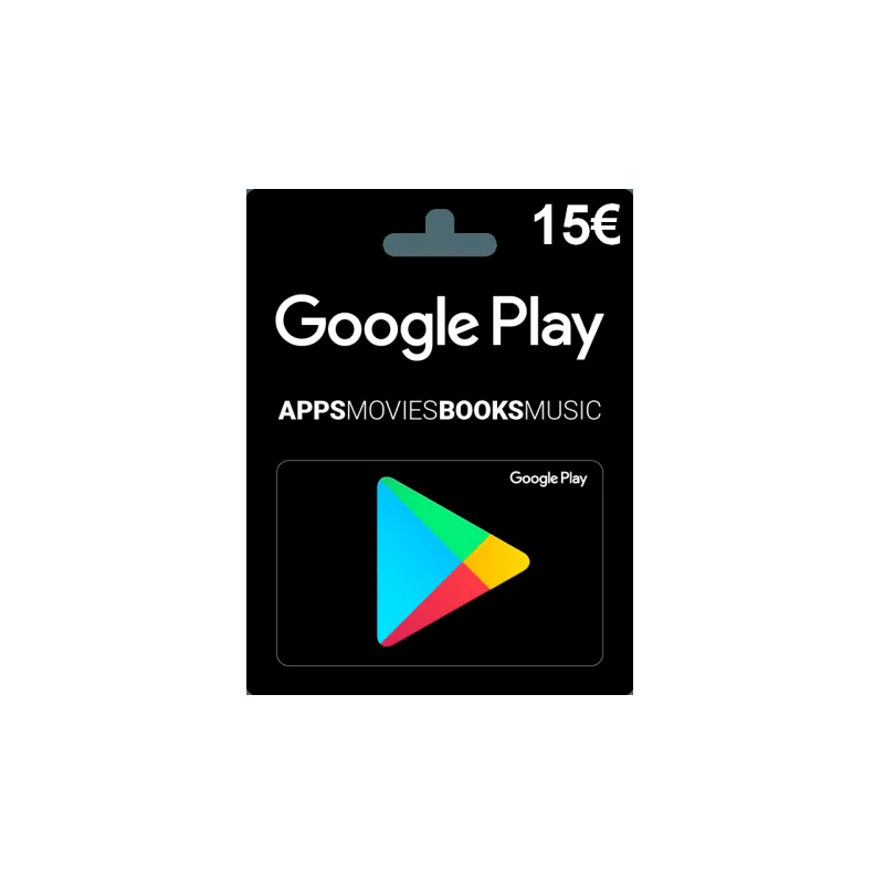 Carte cadeau Google Play 15 euros FR en Tunisie