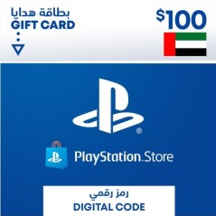 Carte Playstation Network $100 UAE الإمارات العربية المتحدة en Tunisie