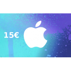 Carte App Store & iTunes de 15 € FR en Tunisie