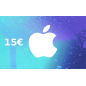 Carte App Store & iTunes de 15 € FR