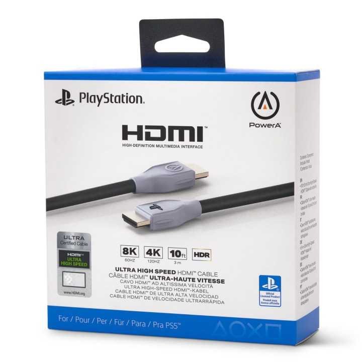 Câble HDMI 2.1ultrahaute vitesse 8K pour PlayStation 5 (3 meter) - PLAYSTATION - gamezone