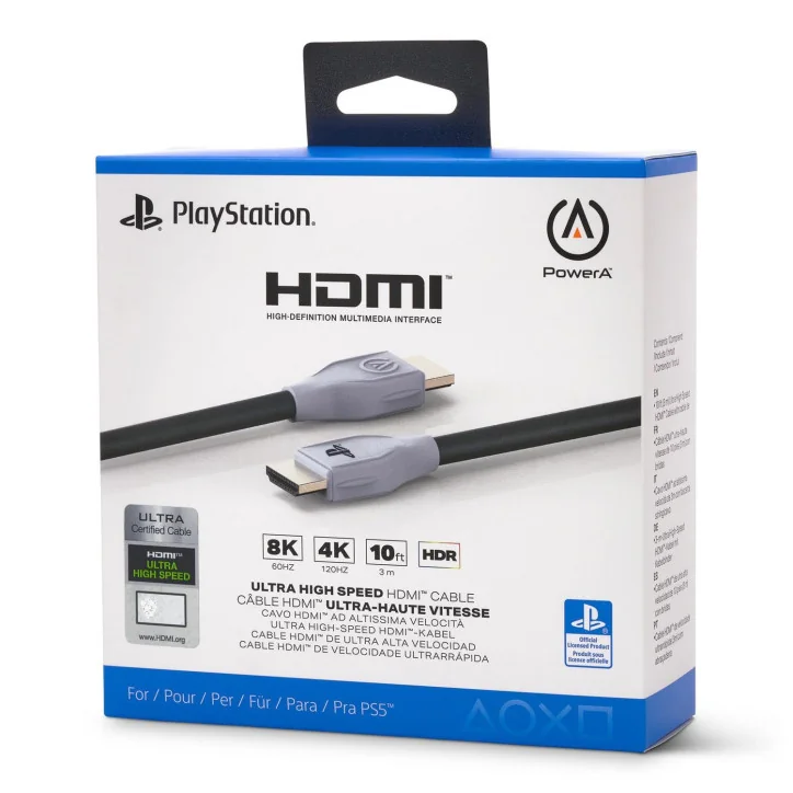 Câble HDMI 2.1ultrahaute vitesse 8K pour PlayStation 5 (3 meter) - Accessoires PLAYSTATION - gamezone