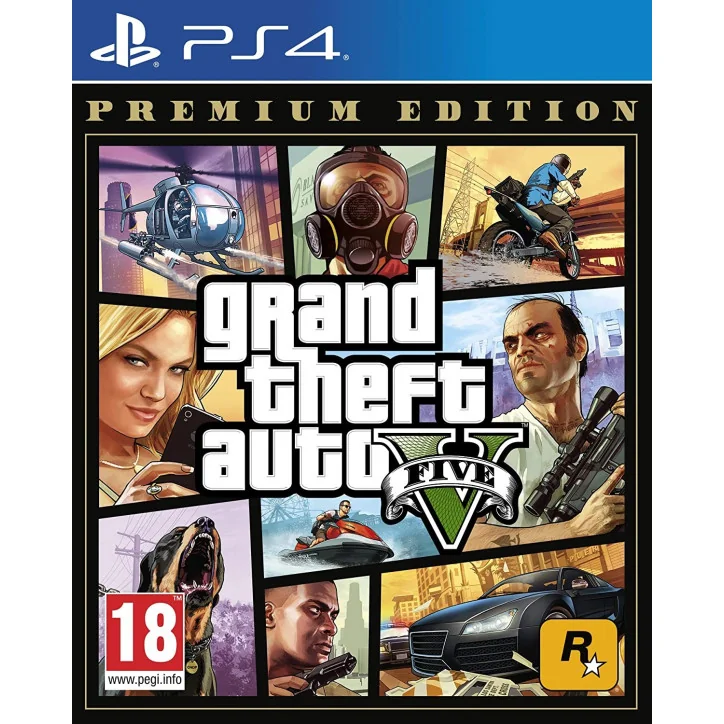 GTA 5 PS4 Edition Premium GTA 5 PS4 Edition Premium - JEUX PS4 - gamezone