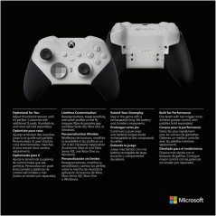 Manette sans fil Xbox Elite Series 2 – Core (Blanc) en Tunisie