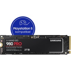 Samsung 980 PRO MZ-V8P2T0CW | Disque SSD Interne NVMe M.2, PCIe 4.0, 2 To, Dissipateur de chaleur inclus - Compatible PS5