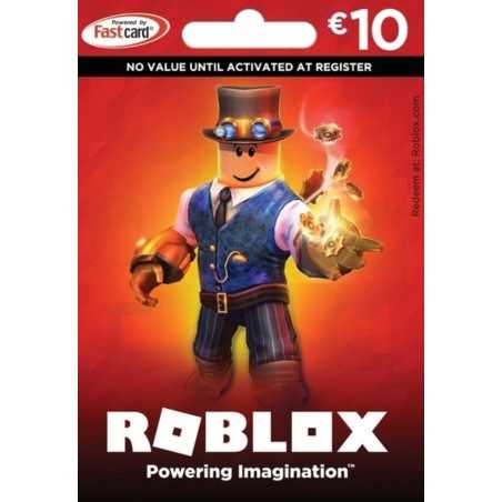 Carte Cadeau Roblox - 10 EUR Robux