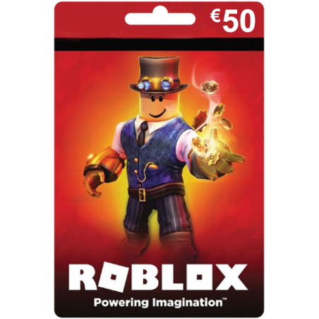Carte Cadeau Roblox - 50 EUR Robux