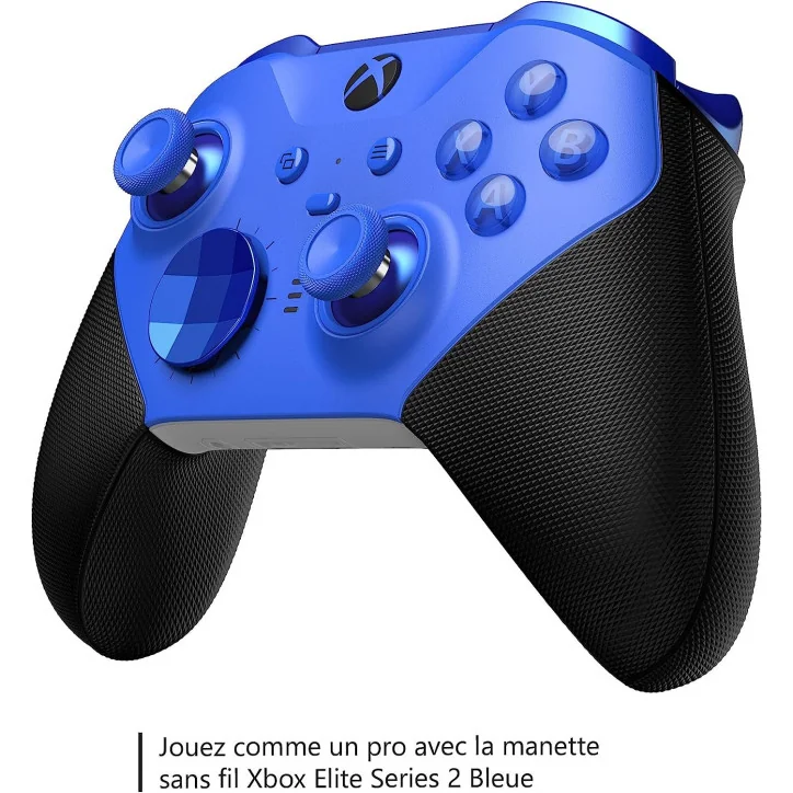 Xbox Manette sans fil Elite Series 2 - Core (Bleu) - Accessoires XBOX - gamezone