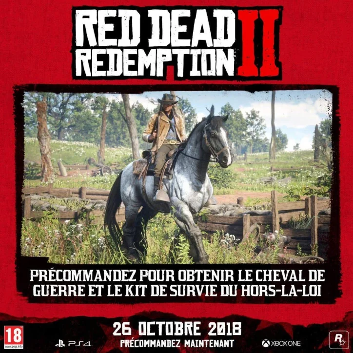 Red Dead Redemption 2 PlayStation 4 Red Dead Redemption 2 PlayStation 4 - JEUX PS4 - gamezone