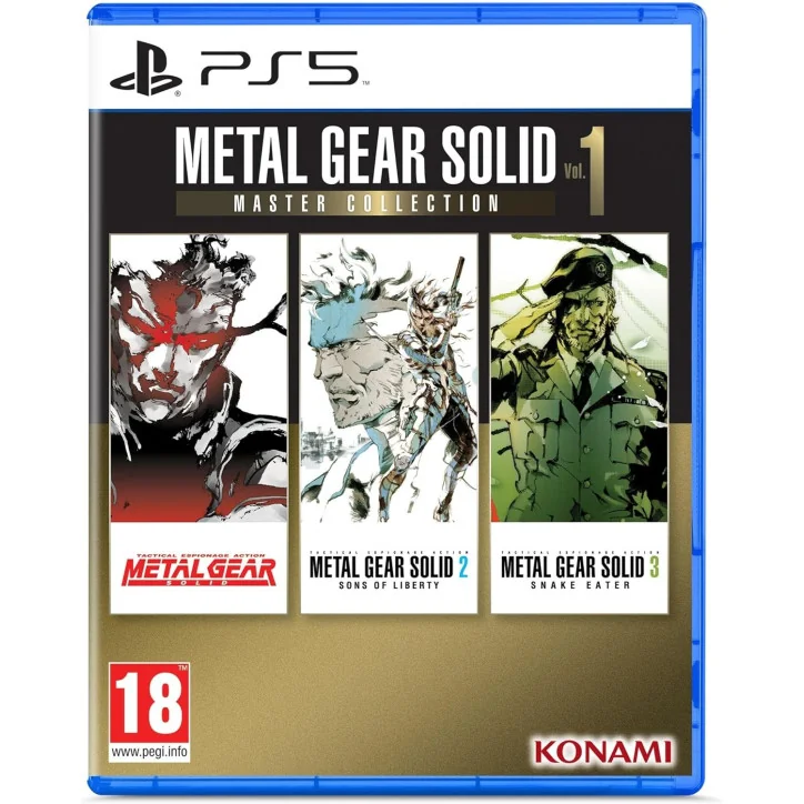 Metal Gear Solid Master Collection Vol. 1 - PS5 Metal Gear Solid Master Collection Vol. 1 - PS5 - JEUX PS5 - gamezone