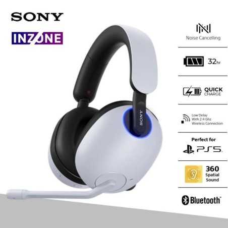Casque Sony INZONE H9 -PC/PS5 - Parfait pour PlayStation