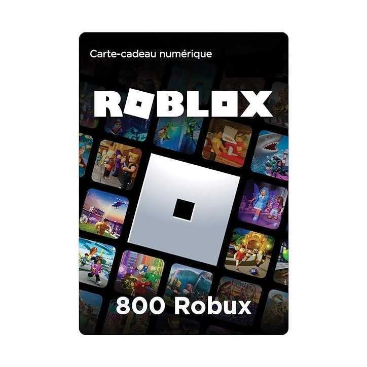 Carte Roblox - 800 Robux - CARTE ROBLOX-Robux - gamezone