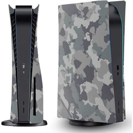 Façades pour console PS5™ - Grey Camouflage en Tunisie
