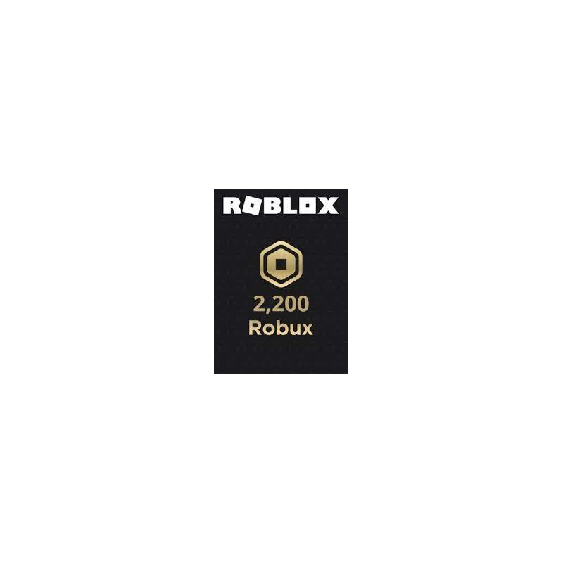 Carte Roblox - 2000 Robux a Tunis