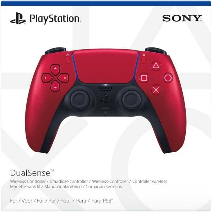 Manette sans fil DualSense 5 PS5 et PC, couleur volcanic red rouge - MANETTES - gamezone