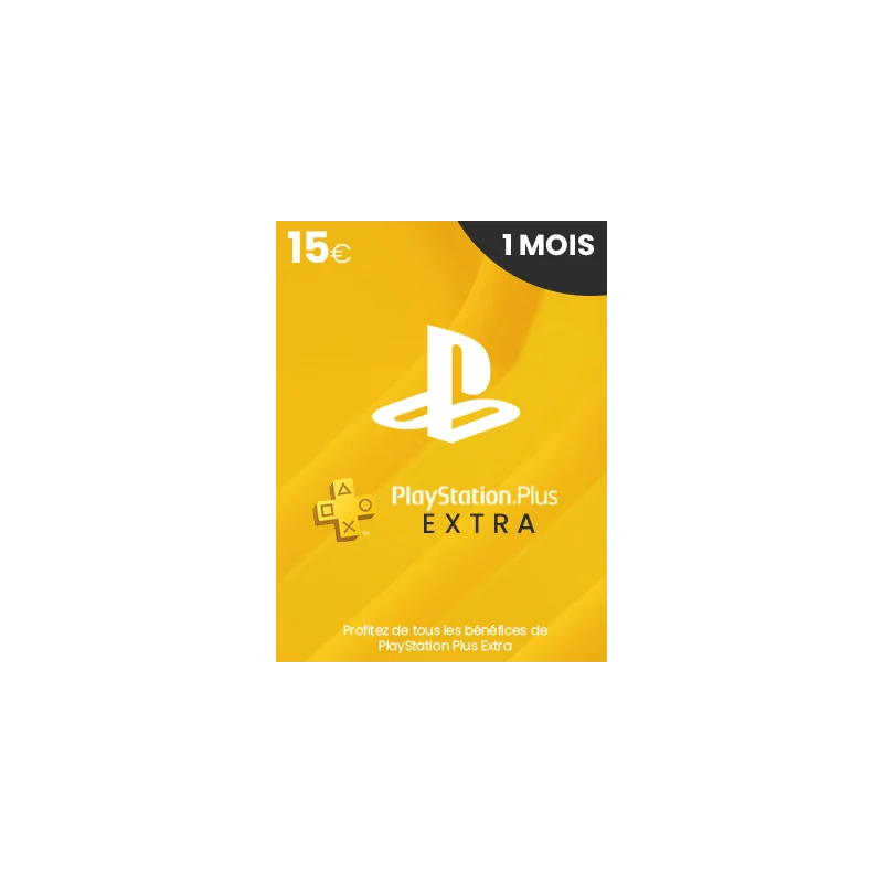 PlayStation Plus Extra 1 mois - FR PSN en Tunisie