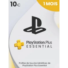 PlayStation Plus: abonnement de 1 mois Code Jeu PSN PS4 PS5 - Compte français en Tunisie