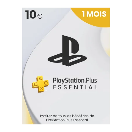 PlayStation Plus: abonnement de 1 mois Code Jeu PSN PS4 PS5 - Compte français en Tunisie