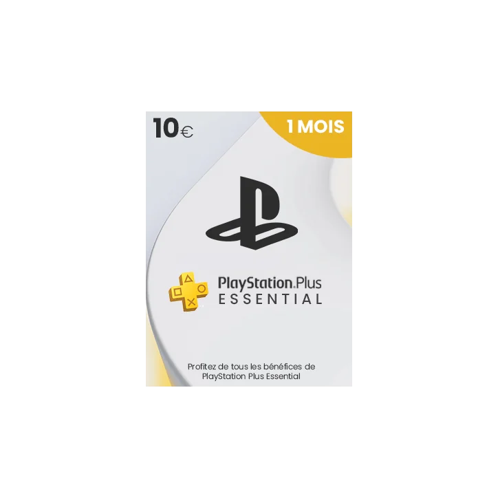 PlayStation Plus: abonnement de 1 mois Code Jeu PSN PS4 PS5 - Compte français PlayStation Plus: abonnement de 1 mois Code Jeu PSN PS4 PS5 - Compte français - Carte Abonnement PS Plus - gamezone