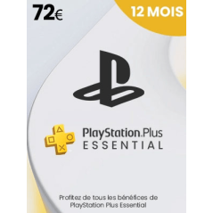 PlayStation Plus Essential 12 mois - FR PSN en Tunisie