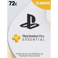 PlayStation Plus Essential 12 mois - FR PSN en Tunisie