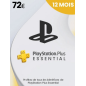 PlayStation Plus Essential 12 mois - FR PSN
