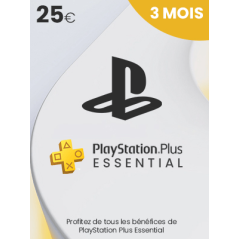 PlayStation Plus Essential 3 mois - FR PSN en Tunisie