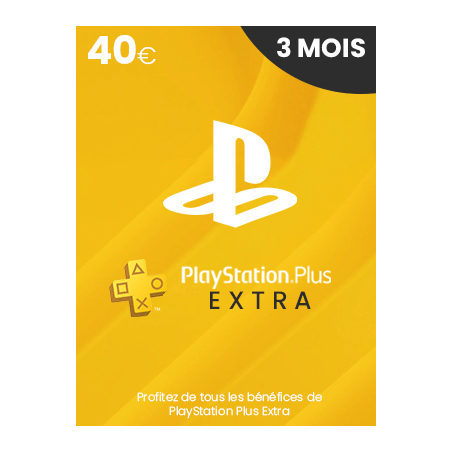 PlayStation Plus Extra 3 mois - FR PSN en Tunisie