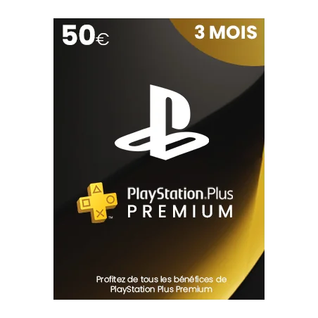 PlayStation Plus Premium 3 mois - FR PSN en Tunisie