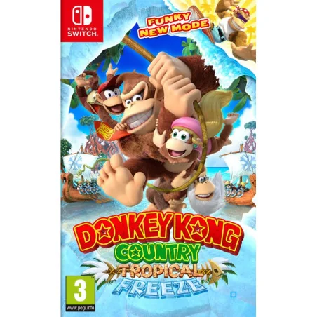 Donkey Kong country Tropical Freeze Nintendo Switch en Tunisie