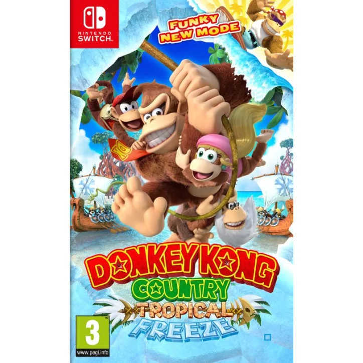 Donkey Kong country Tropical Freeze Nintendo Switch Donkey Kong country Tropical Freeze Nintendo Switch - Jeux Nintendo Switch - gamezone