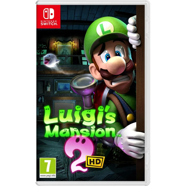 Luigi's Mansion 2 HD Nintendo Switch Luigi's Mansion 2 HD Nintendo Switch - Jeux Nintendo Switch - gamezone