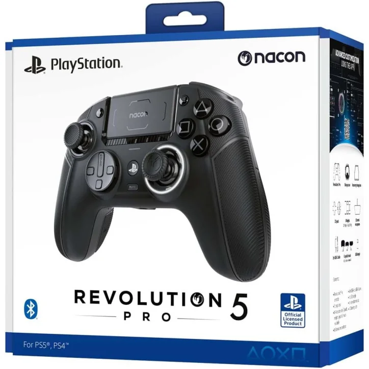 Manette Nacon Revolution Pro 5 pour PS4 PS5 et PC Noir - Accessoires - gamezone
