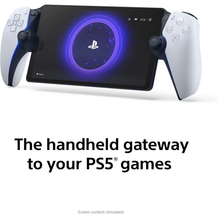 PlayStation Portal pour PS5 Sony Blanc et noir - Accessoires PS5 - gamezone