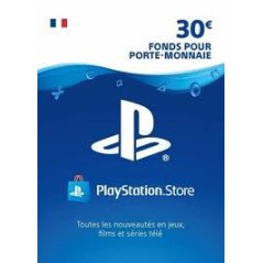 Carte PSN 30 EUR Playstation Store PS5/PS4/PS3/PS Vita Compte français en Tunisie