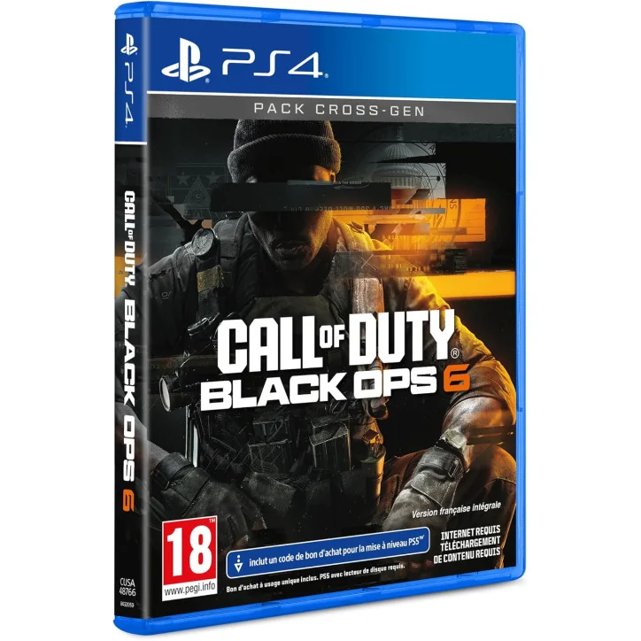 Call of Duty Black Ops 6 (PlayStation 4) Call of Duty Black Ops 6 (PlayStation 4) - JEUX PS4 - gamezone